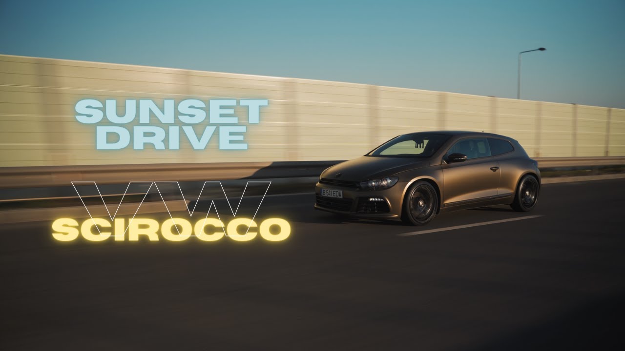 The prettiest hot hatch ? VW Scirocco Sunset drive 4k