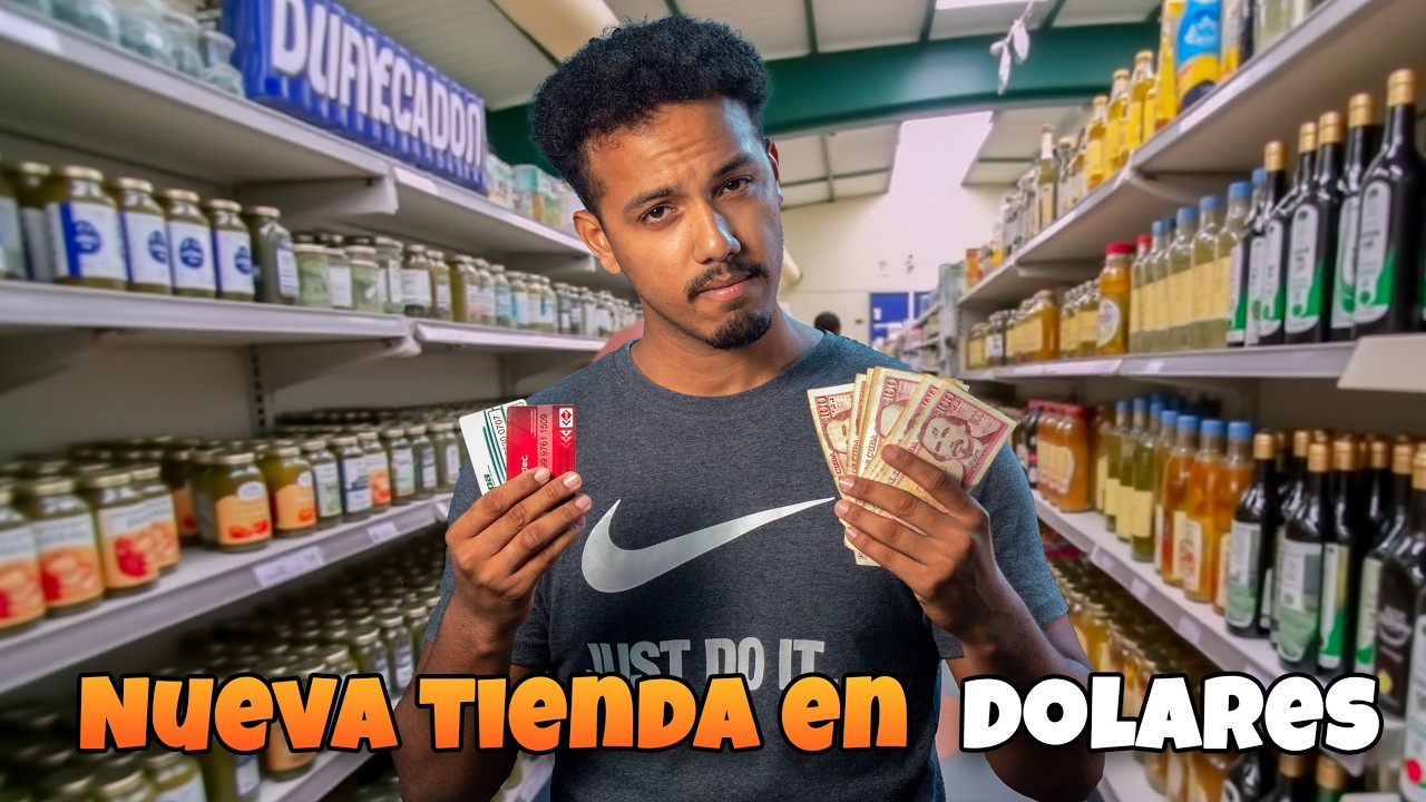 Así es la PRIMERA TIENDA en DÓLARES en CAMAGÜEY, CUBA.
