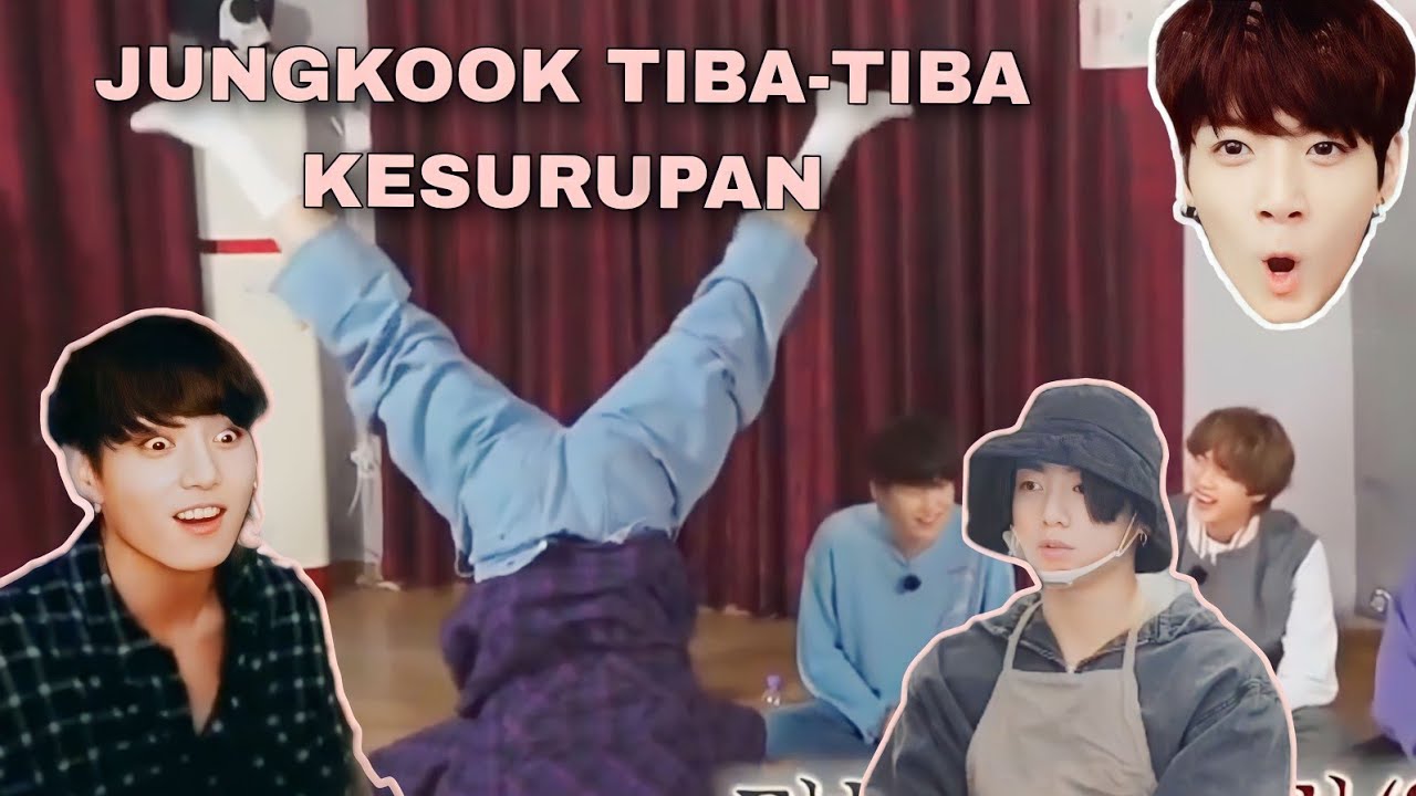 JUNGKOOK SUKA TIBA-TIBA KESURUPAN | BTS Funny Moment (Sub Indo)