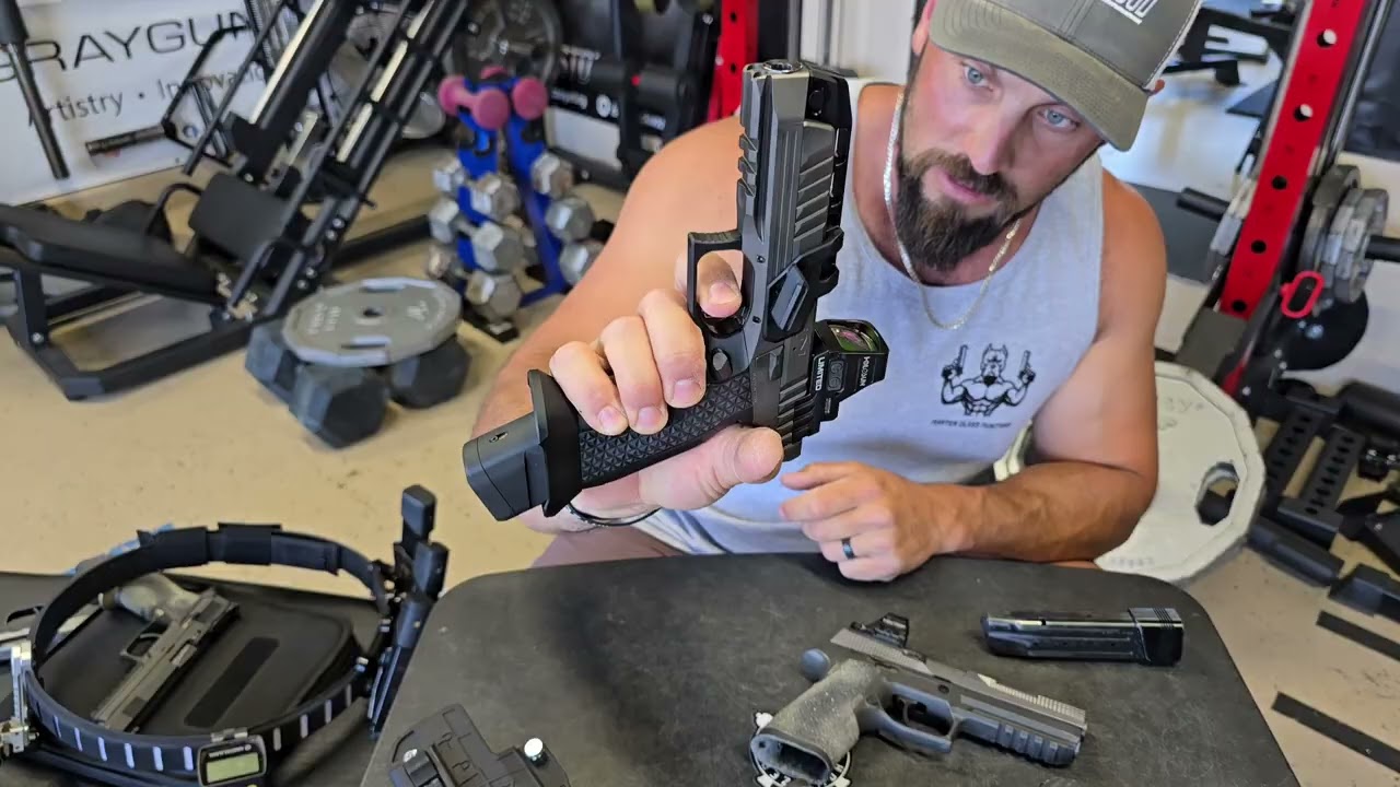 Обзор снаряжения для соревнований по стрельбе USPSA PCSL Luago Arms Alien & Grayguns P320 Lockwood