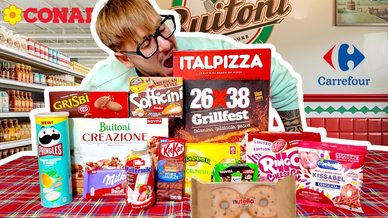 Novità del SUPERMERCATO - provo le NUTELLA DONUTS - Ep.1