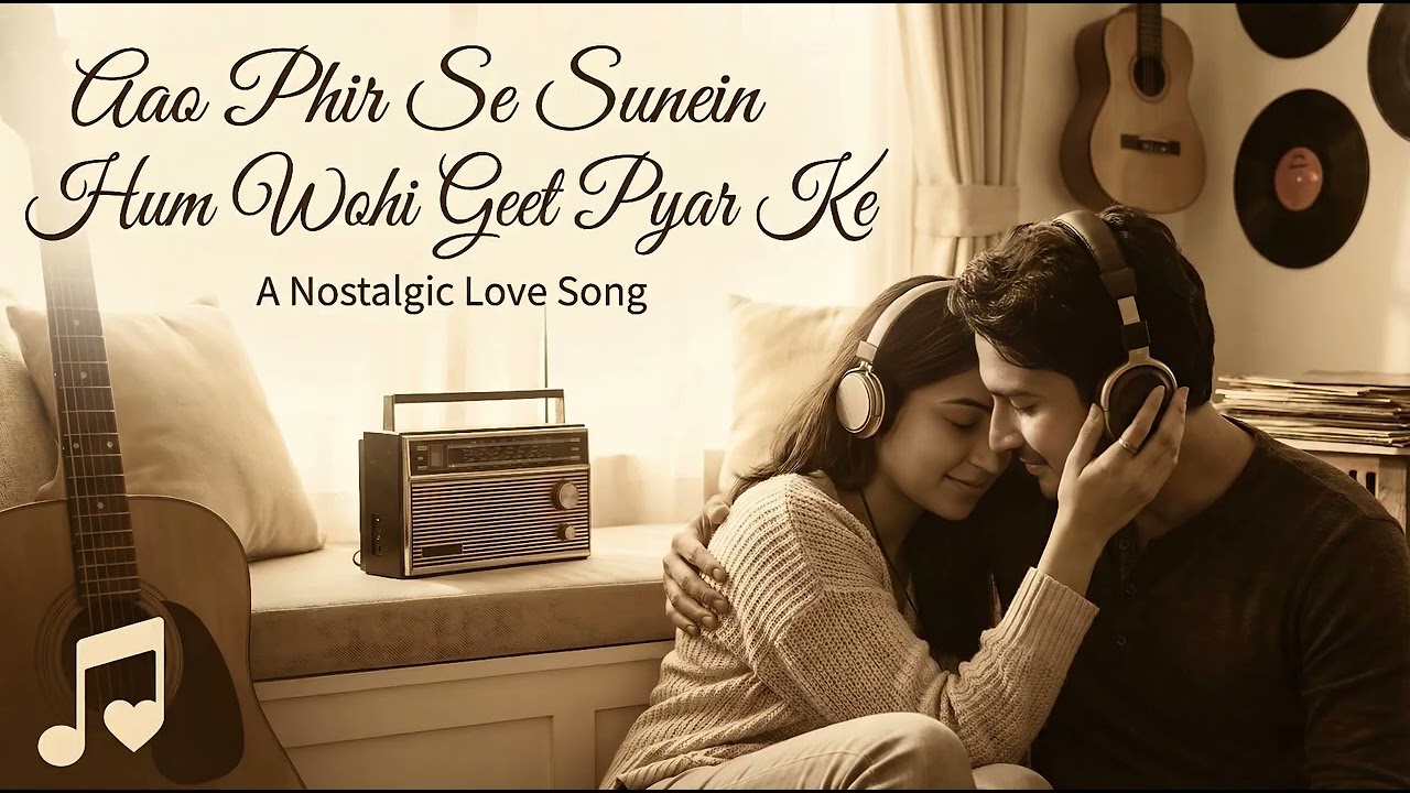 Aao Phir Se Sunein Hum Wohi Geet Pyar Ke — Urdu Romantic Song | Merry Mind AI