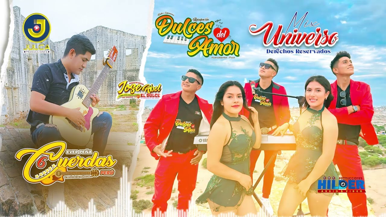 6 CUERDAS DULCES DEL AMOR MIX UNIVERSO  HILDER PRODUCCIONES