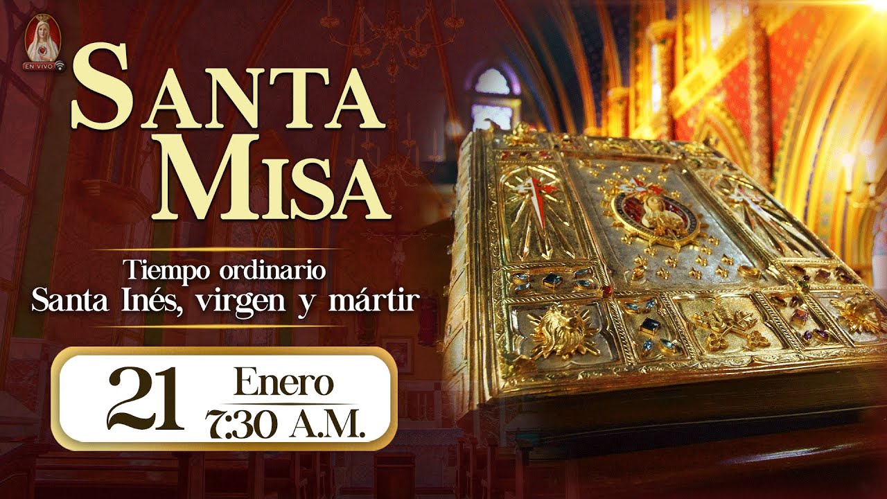 Santa Misa en Caballeros de la Virgen, 21 de enero de 2026⚜️ 7:30 a.m