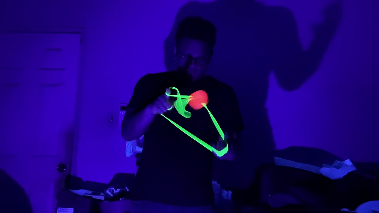 Black Light Yo-Yo Trick 2