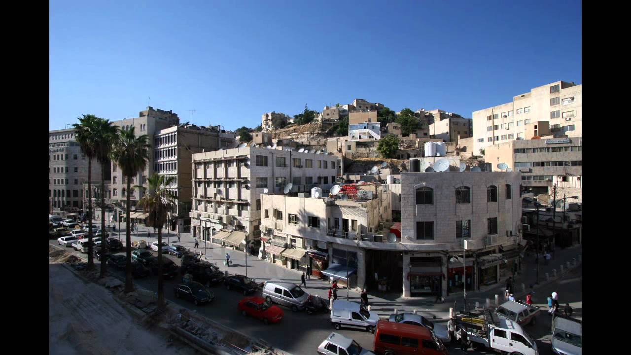 Downtown Amman traffic (timelapse)