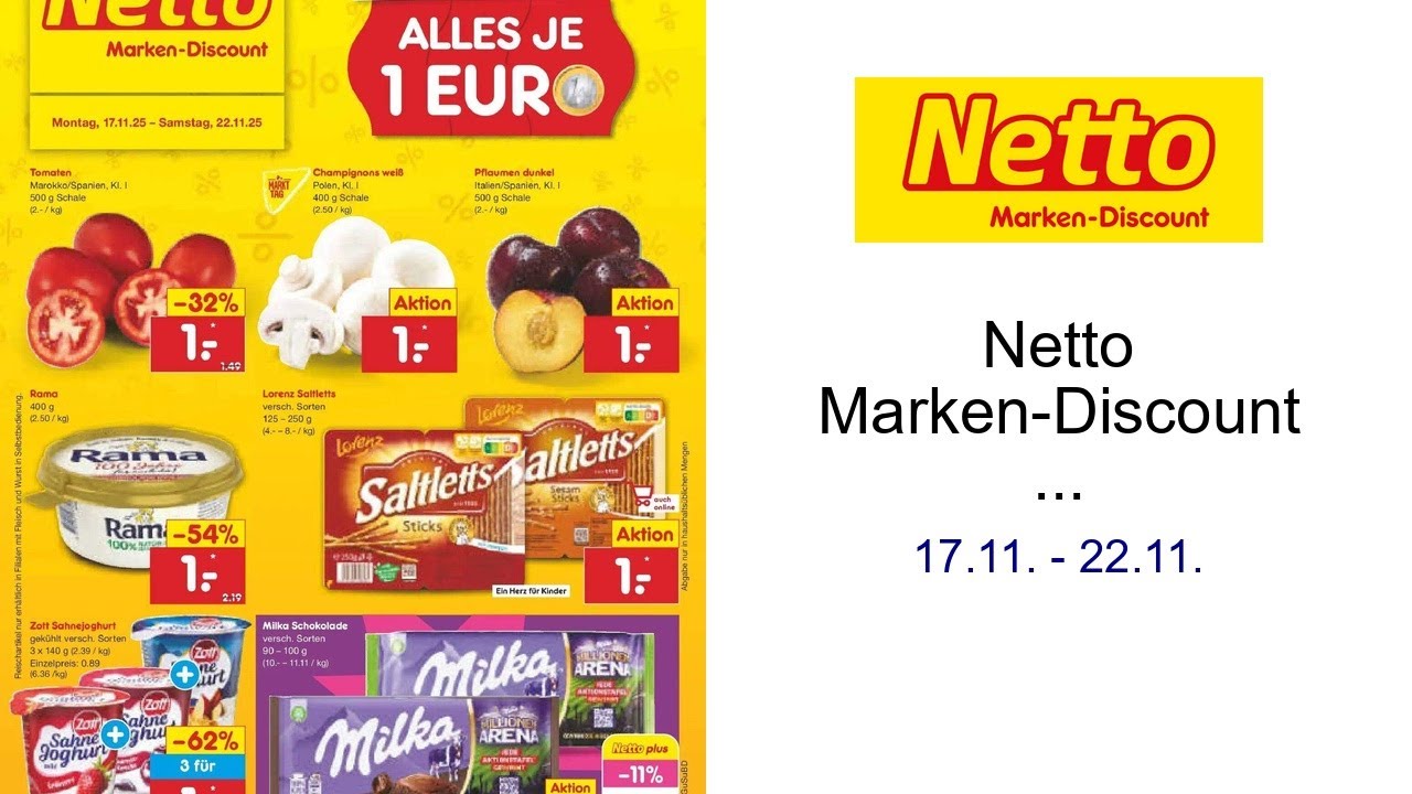 Netto Marken-Discount prospekt Glauchau  17.11. - 22.11.
