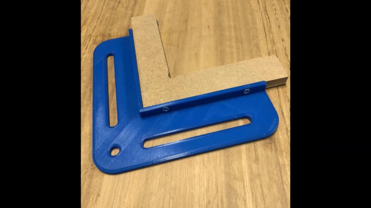 DIY CNC Corner Clamp
