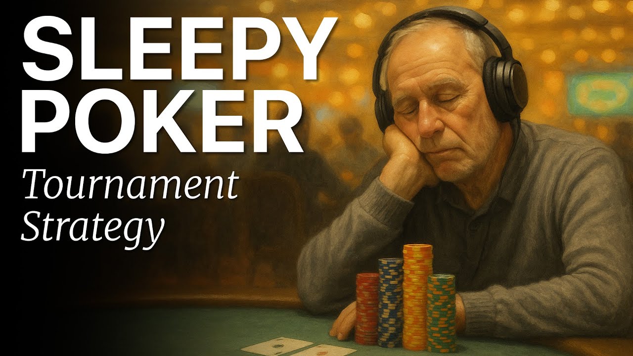 FALL ASLEEP to Poker Strategy: How to Be a Better Tournament Player in Texas Hold'em