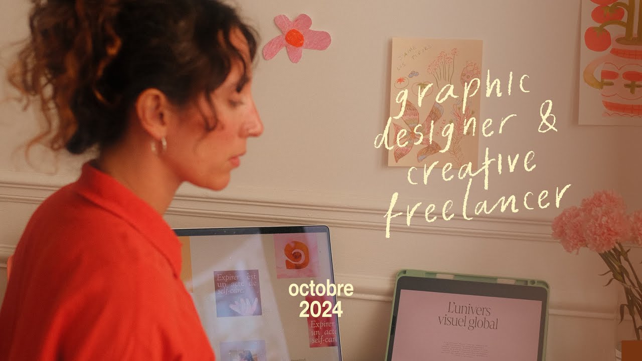 débuter en tant que graphiste freelance : design de packaging & évasion à prague 🌷(vlog)