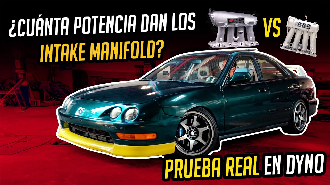 ¿CUÁNTA POTENCIA DAN LOS INTAKE MANIFOLD? - PRUEBA EN DYNO - Comparación SKUNK2 PRO SERIES VS ULTRA