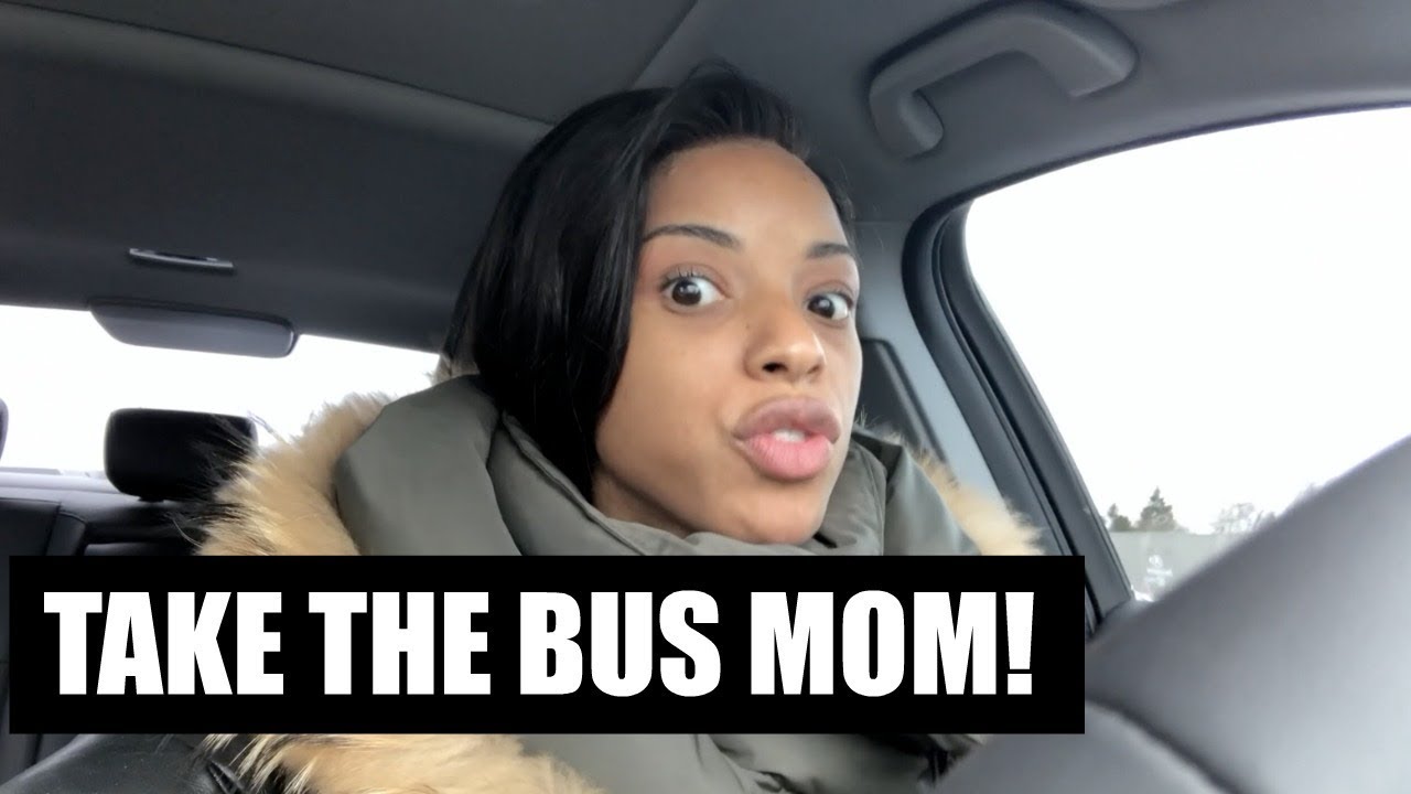 MOM TAKES THE BUS!? | ROCHELLE CLARKE