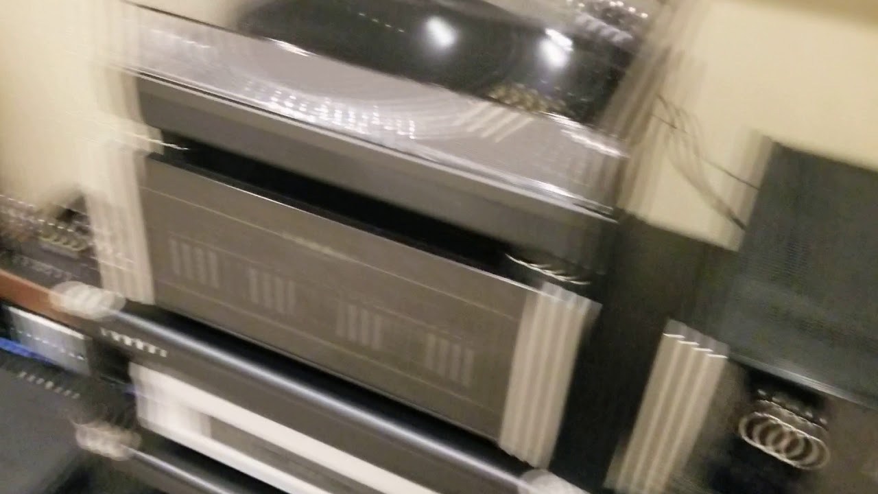 Crown XLS 2502.  Pair.  Custom Cabinet.