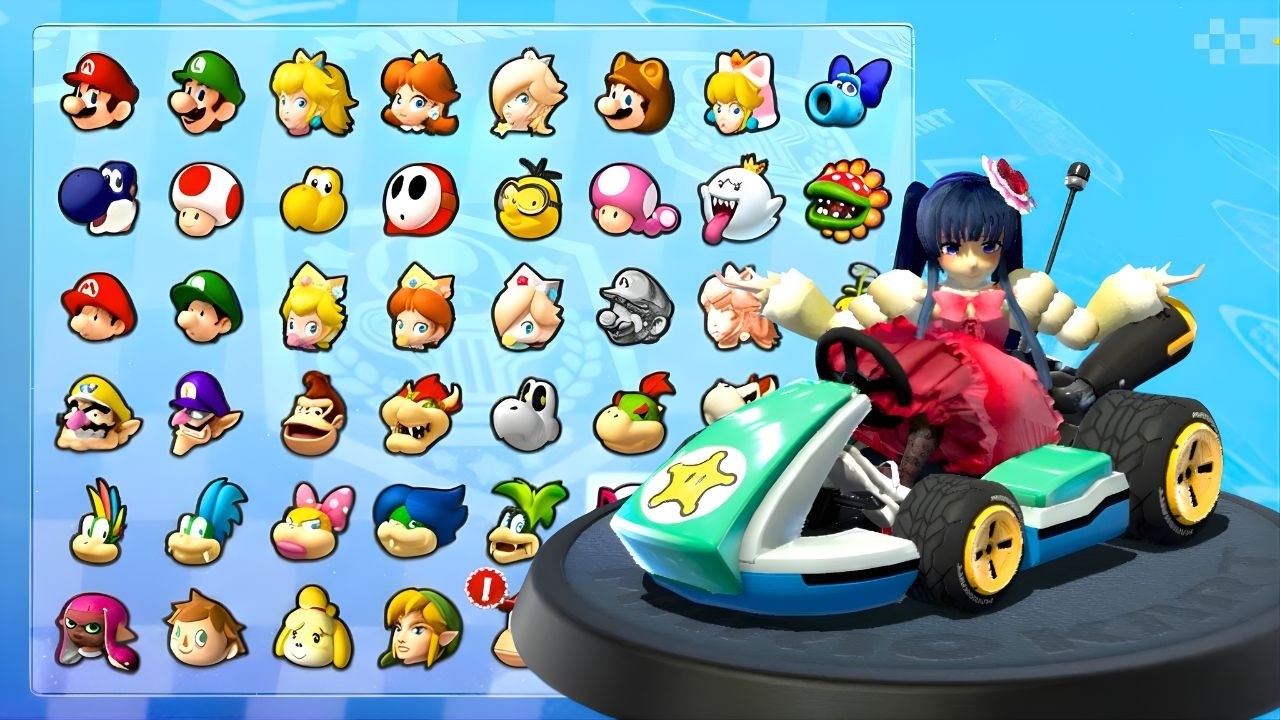 Erika Furudo DOMINATES Moon Cup?! Mario Kart 8 Deluxe