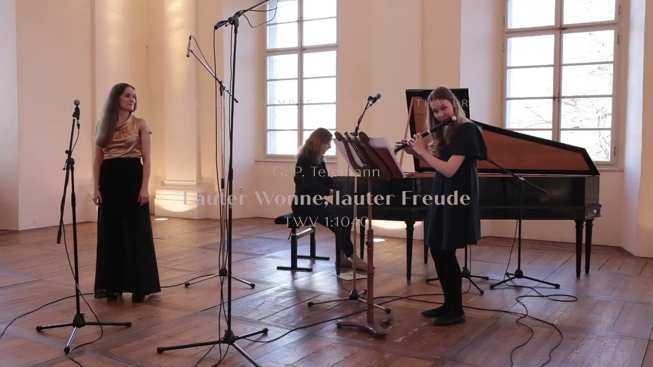 G. P. Telemann: Lauter Wonne, lauter Freude, TWV 1:1040 | ensemble tacet + Christina Thaler