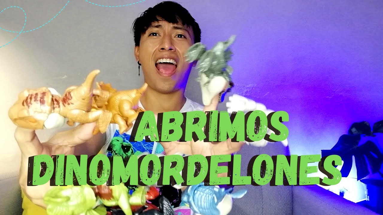 DINO MORDELONES. JURASSIC PARK Y JURASSIC WORLD