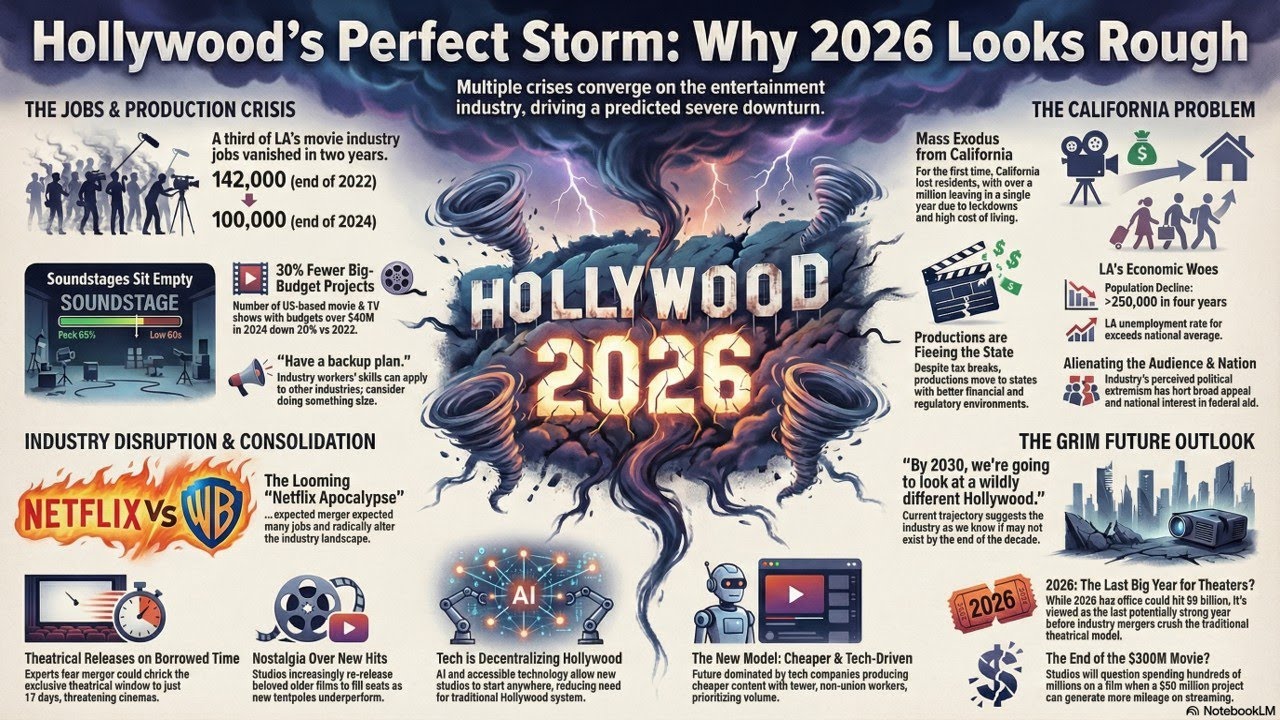 The Hollywood Decline Towards 2026