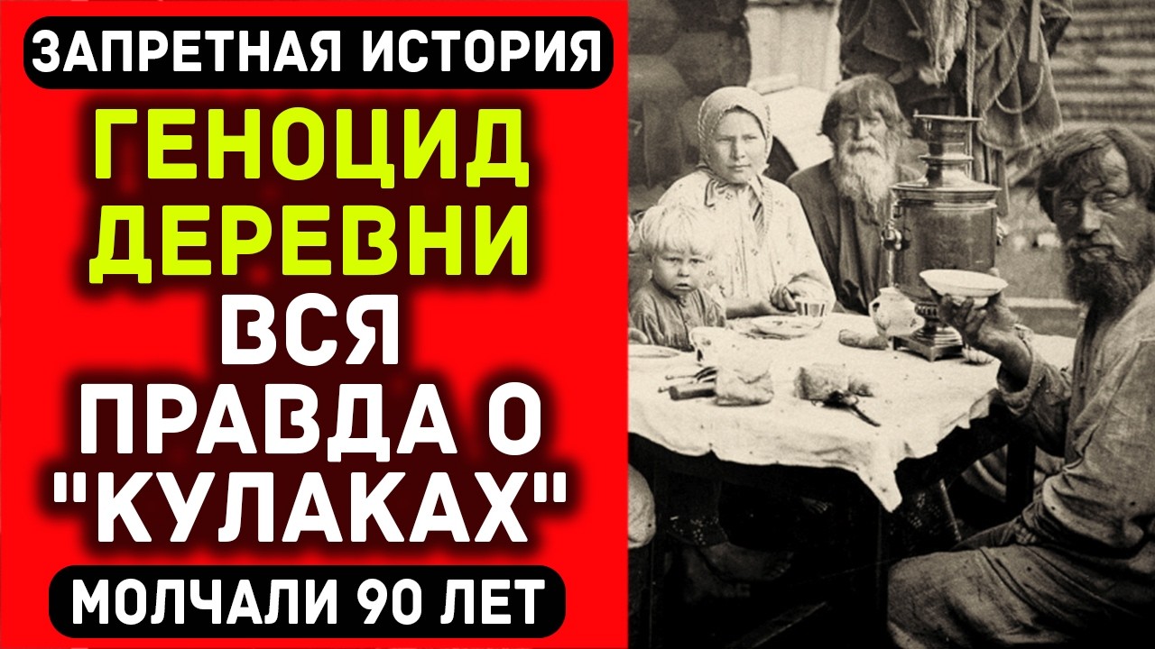СТАЛИН И ЛИКВИДАЦИЯ КУЛАЧЕСТВА: Как одна фраза убила миллионы