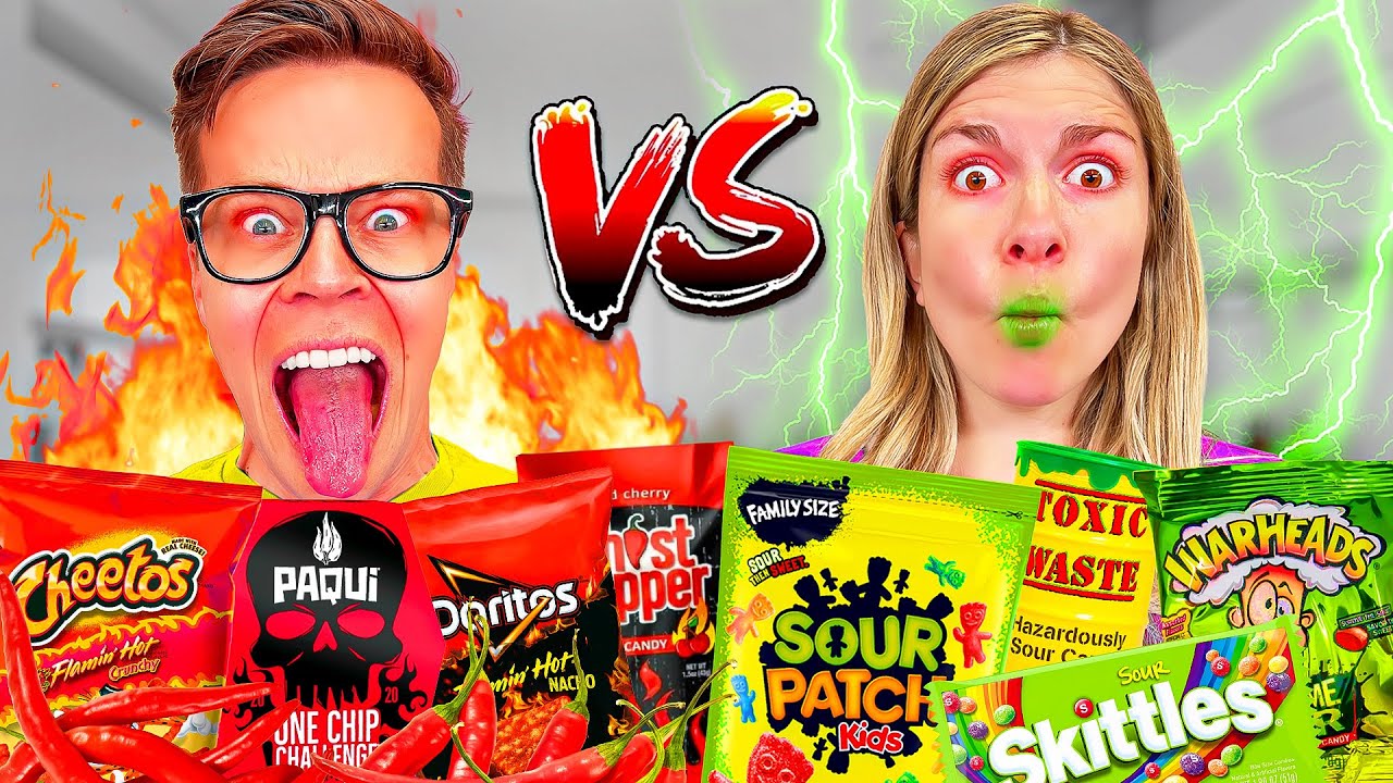 Eating the World's Spiciest vs Sourest Foods