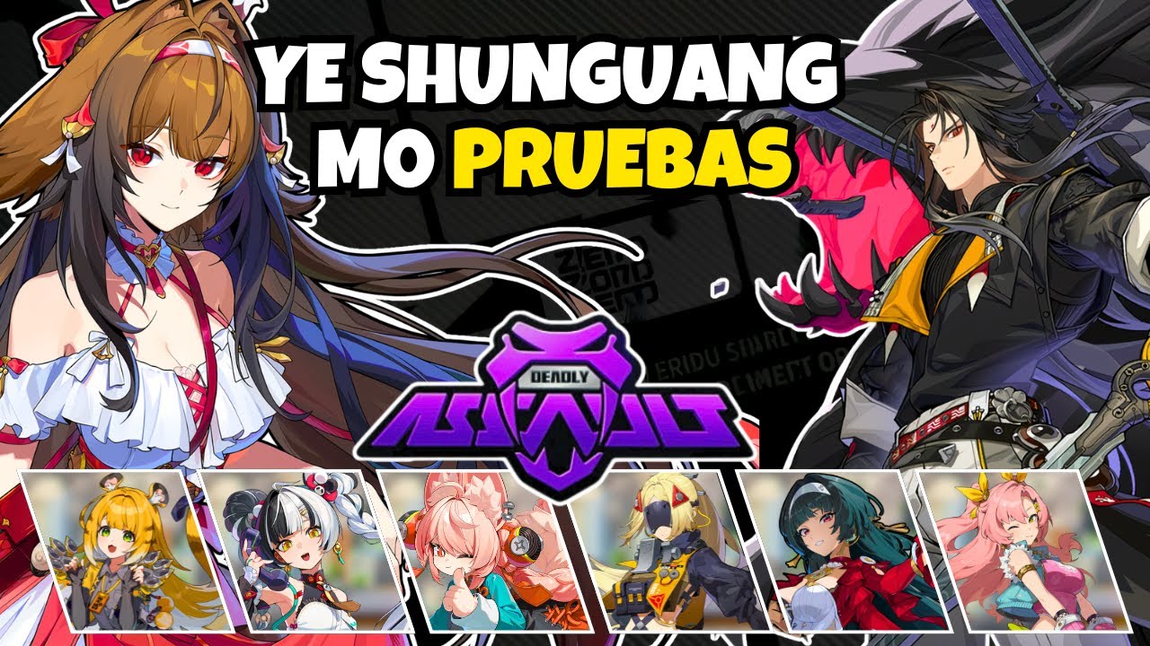 YE SHUNGUANG M0 ES UNA LOCURA | PRUEBAS DE PERSONAJE | ZENLESS ZONE ZERO (ZZZ)