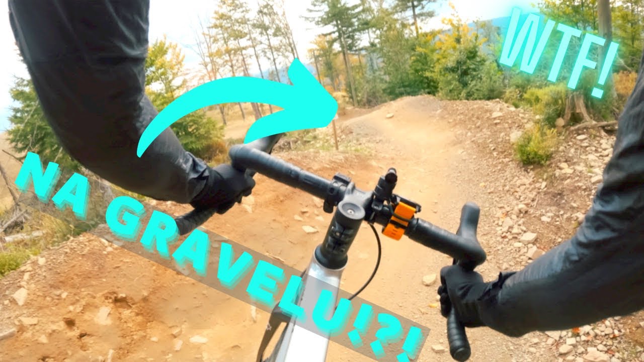 Gravelem na singletrack 🚵🏻- wjazd na Skrzyczne i zjazd HipHopą do Szczyrku!