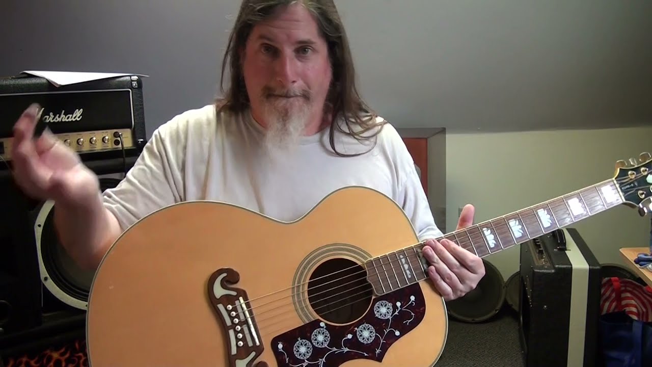 Epiphone EJ-200 Acoustic Guitar Review