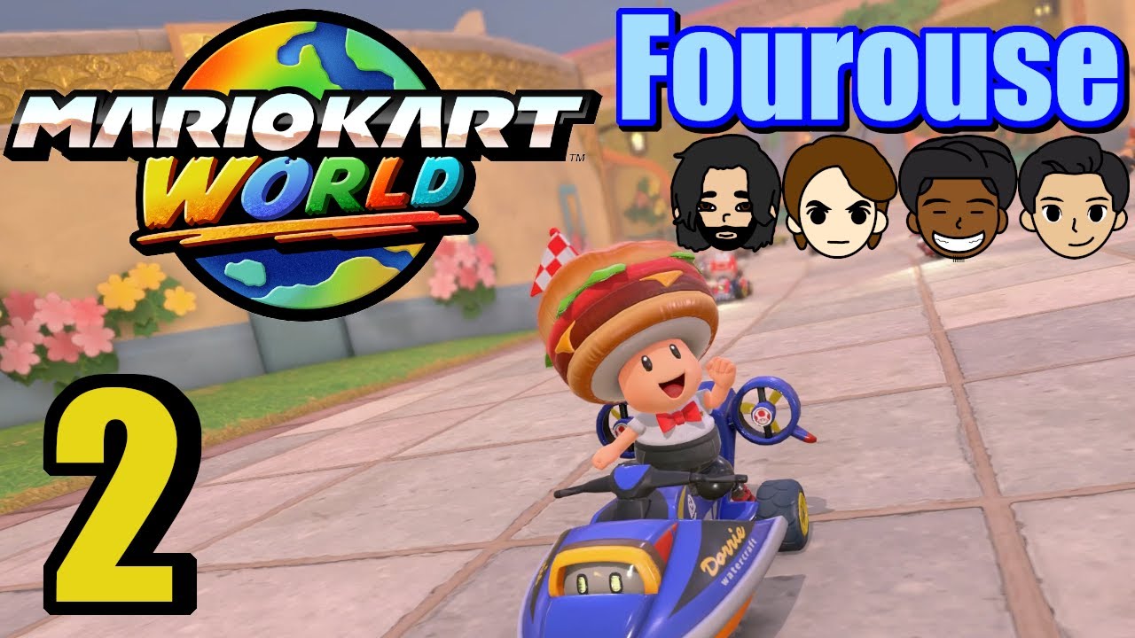 Mario Kart World (Switch 2) | Эпизод 2: Жаба МакСпэнки | Fourouse