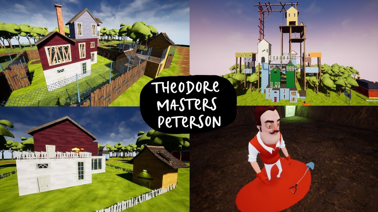 Theodore Masters Peterson (Speedrun 46:00) - Hello Neighbor mod kit