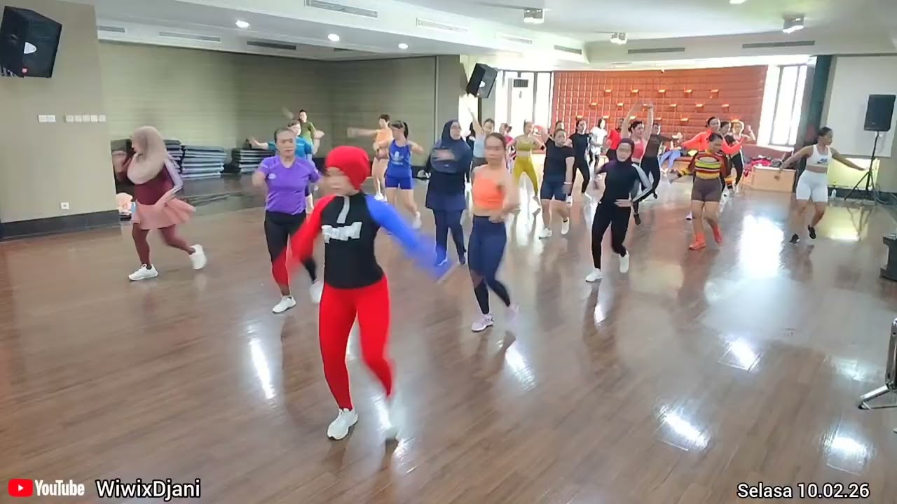Part 1, Aerobic Choreo Mahir class By Mahesa Ayu Atlas Sby Selasa 100226 | Wiwix Djani 