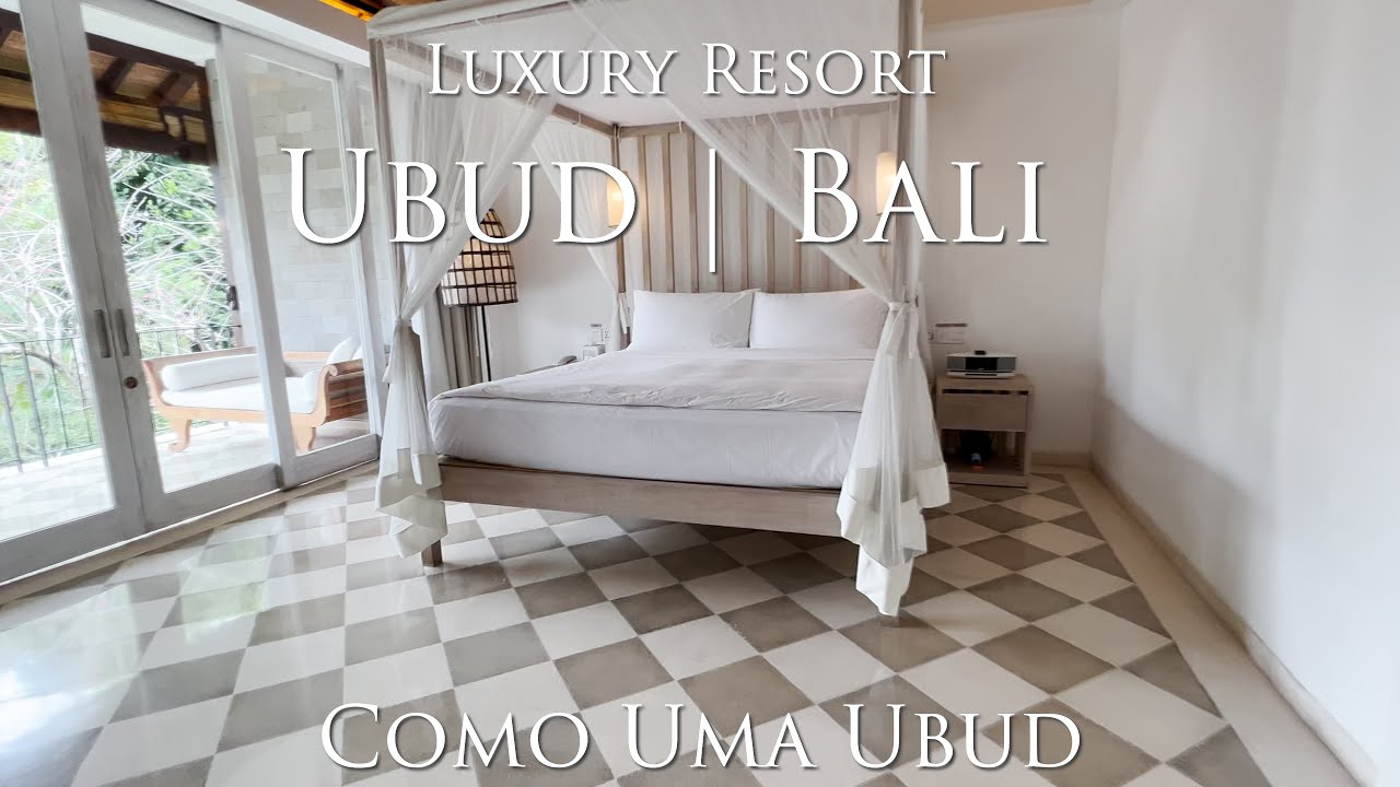 Тур и обзор курорта Como Uma Ubud [4K] | Курорт класса люкс Premier Luxury Boutique Resort в Убуд...