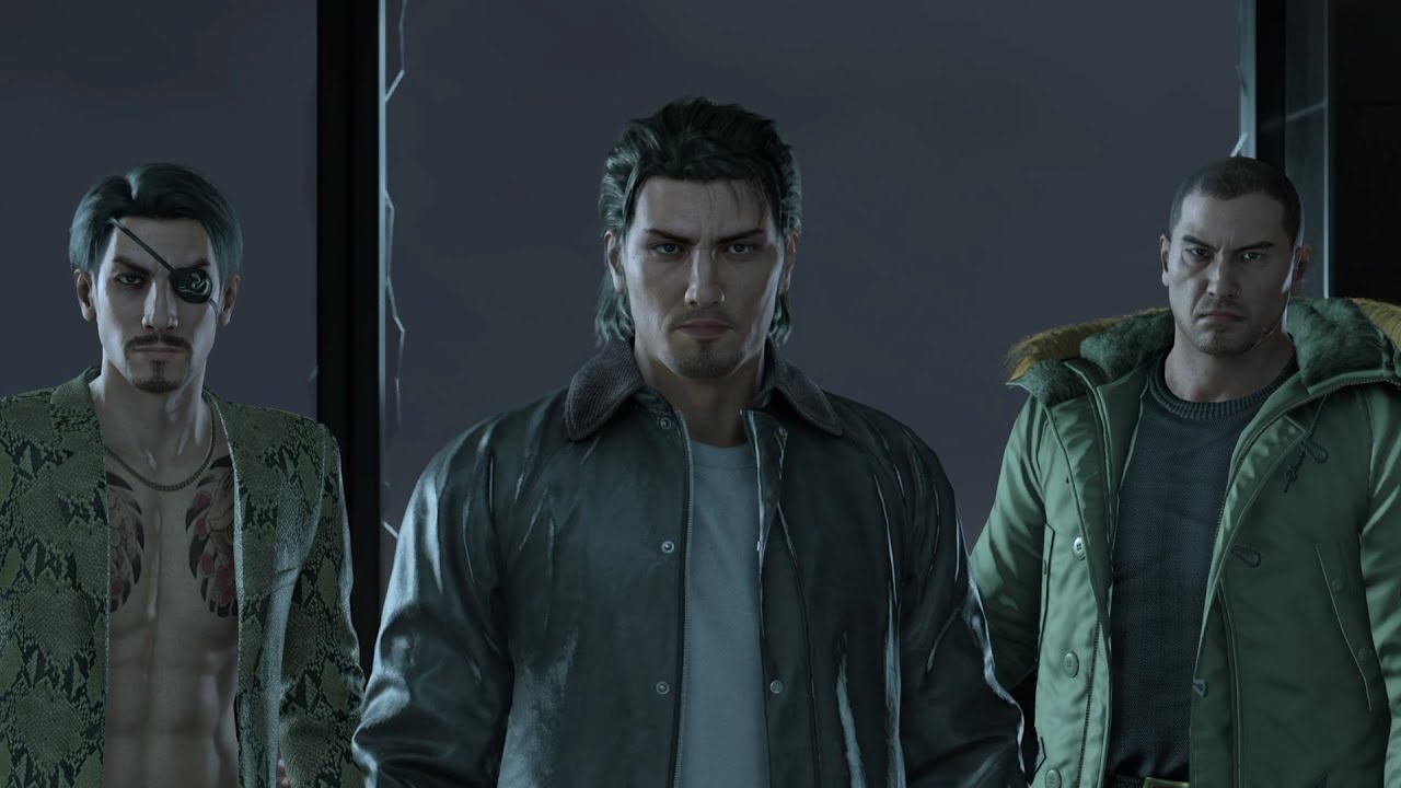 Like A Dragon: Infinite Wealth - Daigo, Majima & Saejima Helps Kiryu Scene