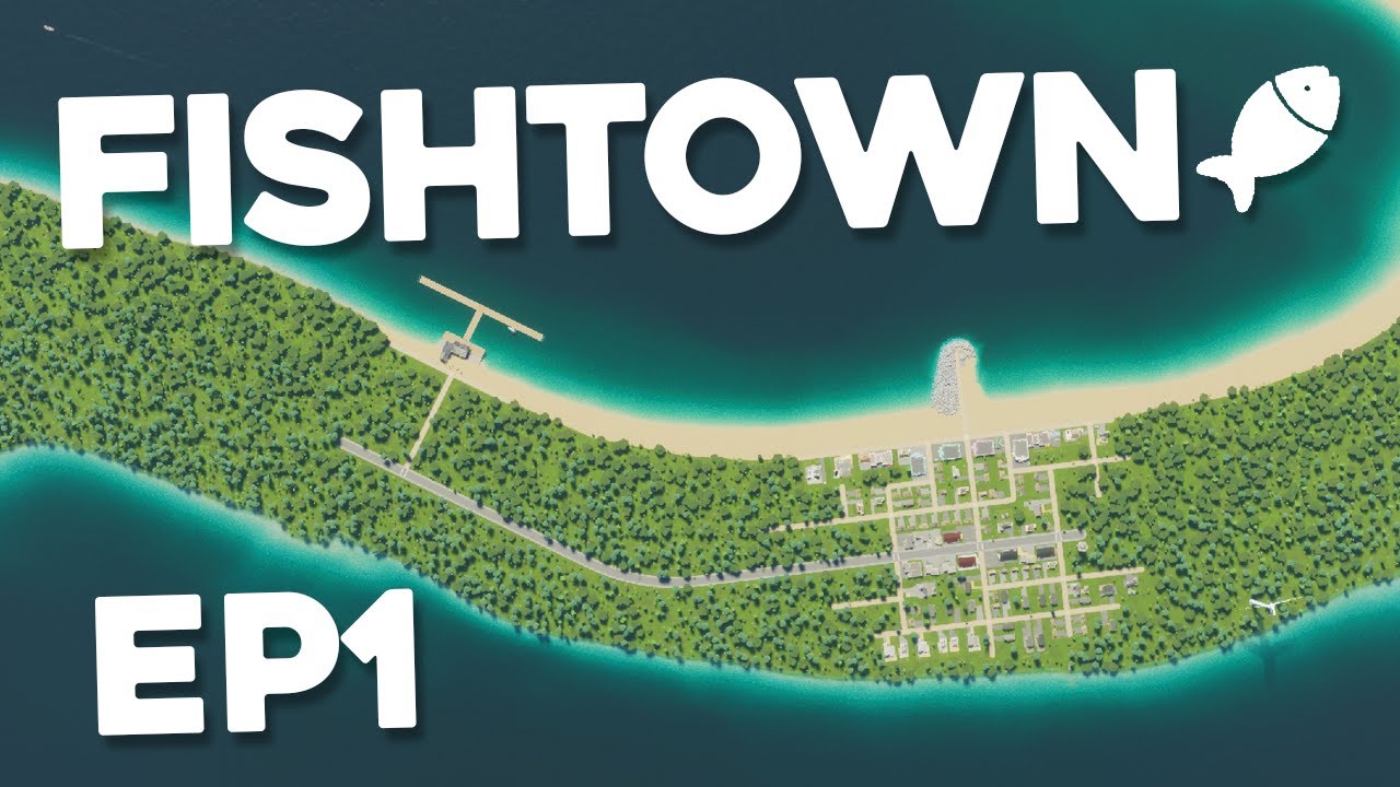 Building a COUNTRY Off The FISH INDUSTRY - Cities Skylines 2 FishTown #1