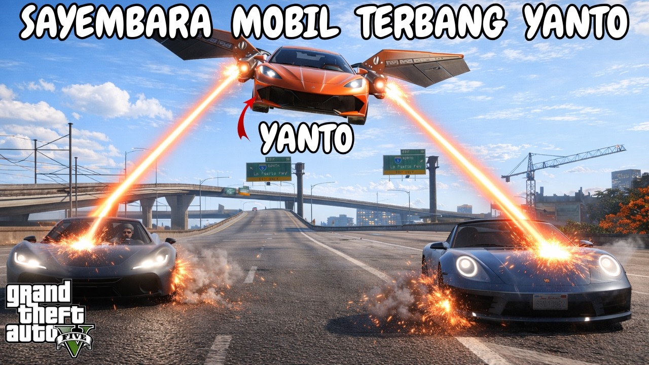 MOBIL TERBANG MASA DEPAN  - GTA V ROLEPLAY