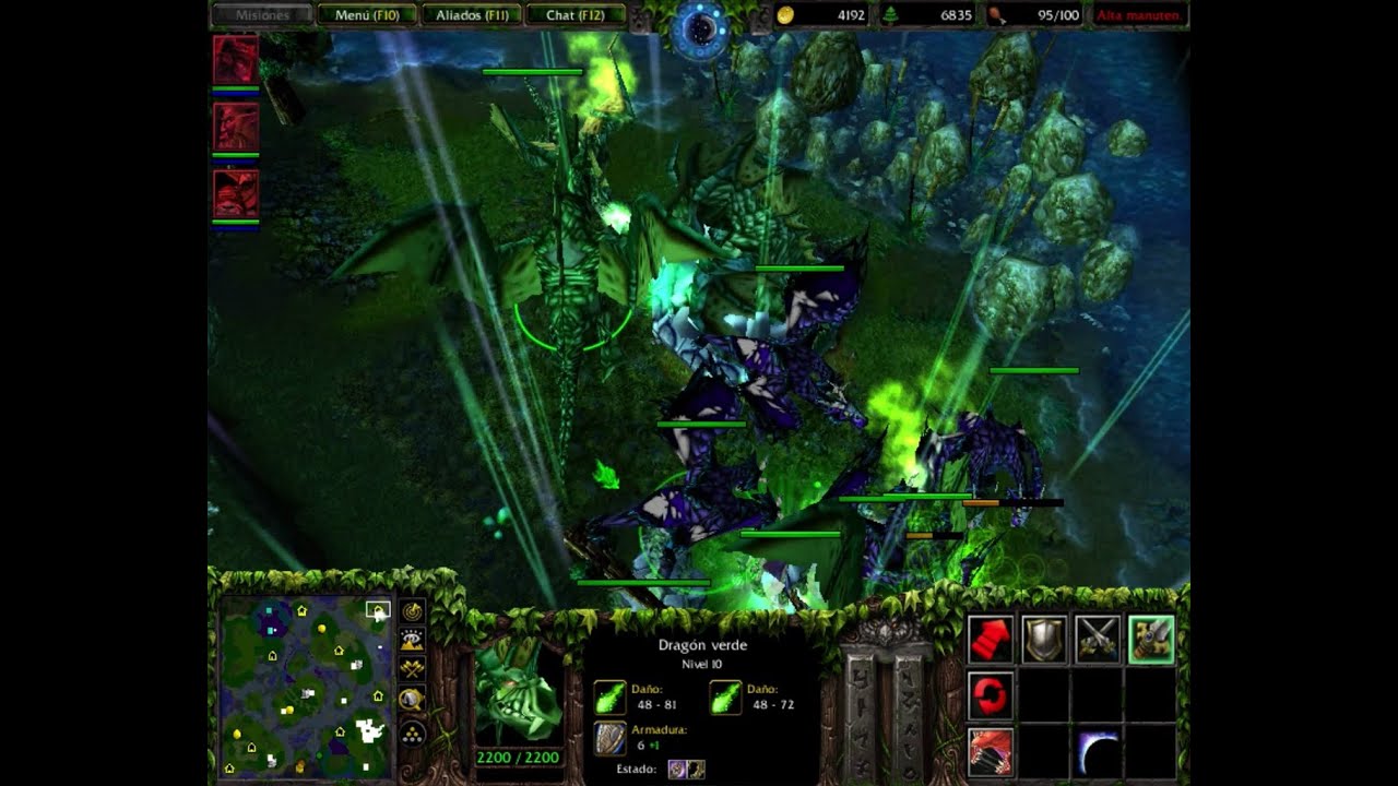 🧊Warcraft 3 The Frozen Throne🧊Night Elves 🆚Random‼️Ordenador Demente‼️🗺️Map🗺️Bodega Fauces de Madera