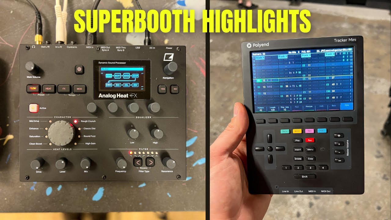 My take on the Oxi One / Udo Super Gemini / Analog Heat + FX (+ more) // SuperBooth 2023