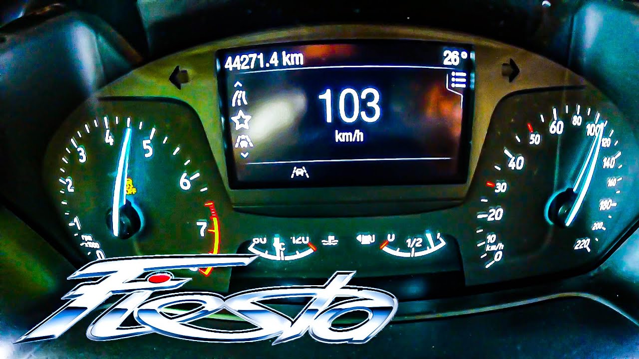 Ford Fiesta 1.0 EcoBoost (100hp) | 0-100 | ACCELERATION