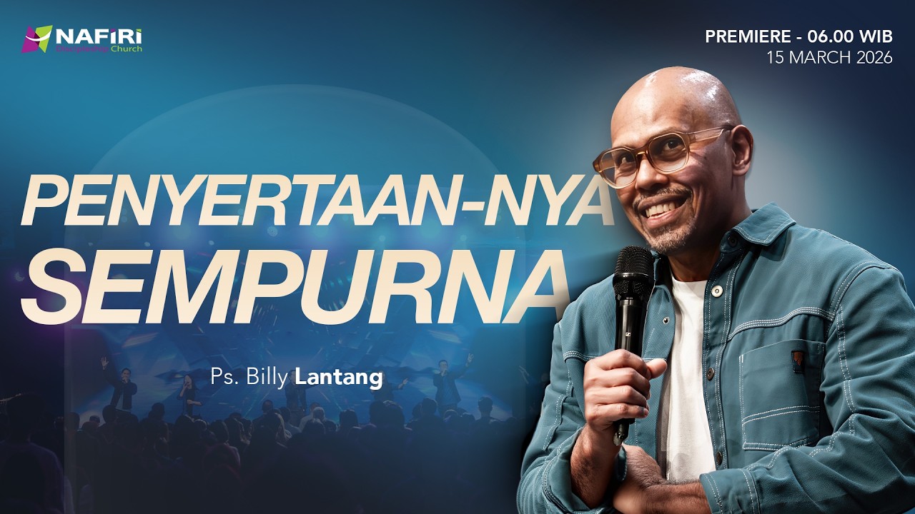 NDC Premiere 06.00 AM | Sunday, 15 March 2026 | Ps. Billy Lantang