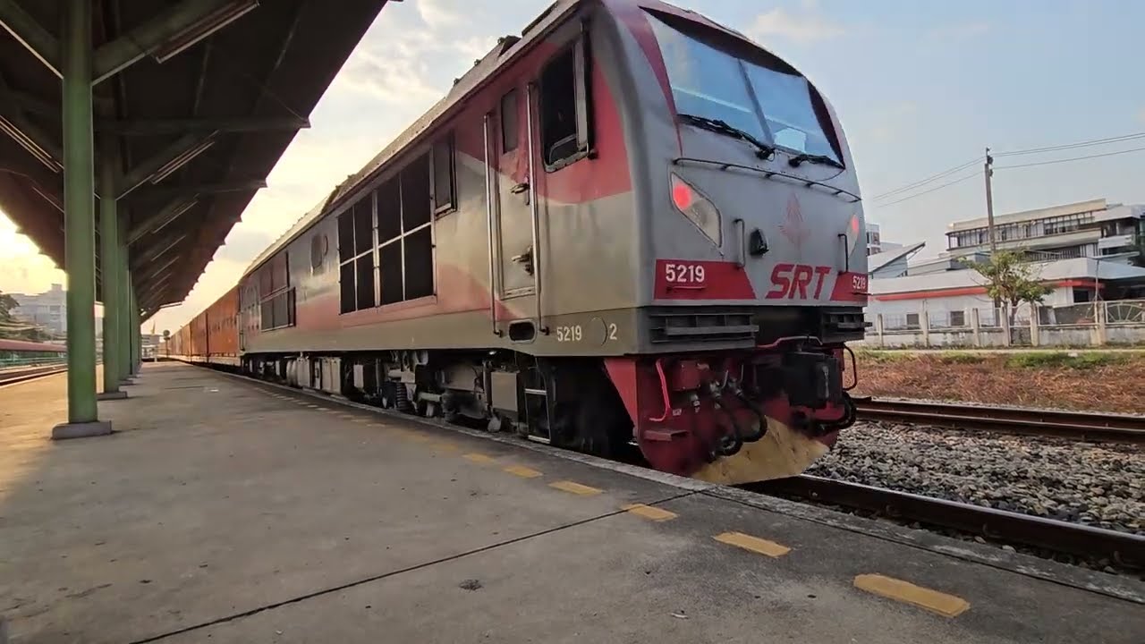 Qsy 5219 ขบวน 849 ICD ลาดกระบัง-แหลมฉบัง 8/3/2569 #รถไฟไทย #srt #train