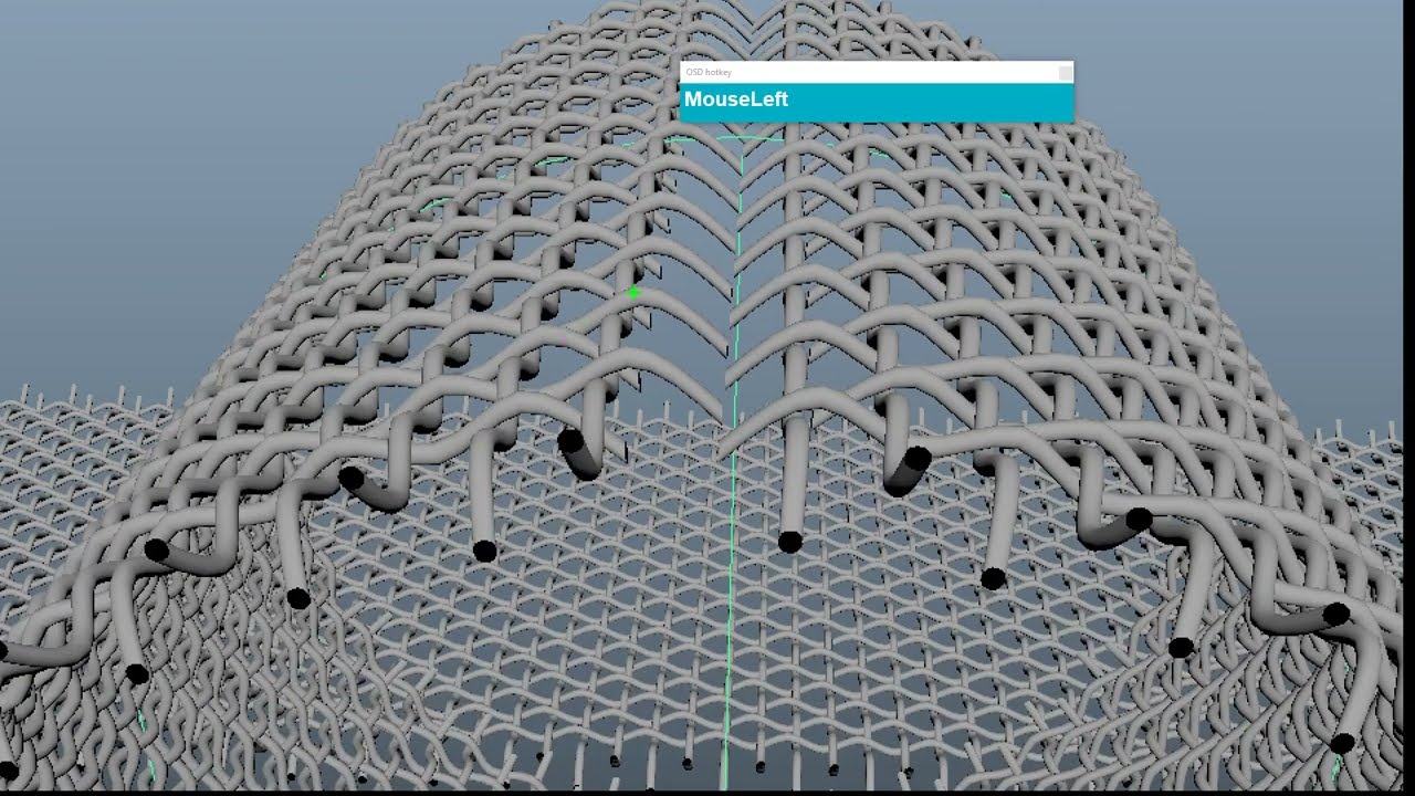 Desktop wire mesh Microphone Modeling in Maya 2020