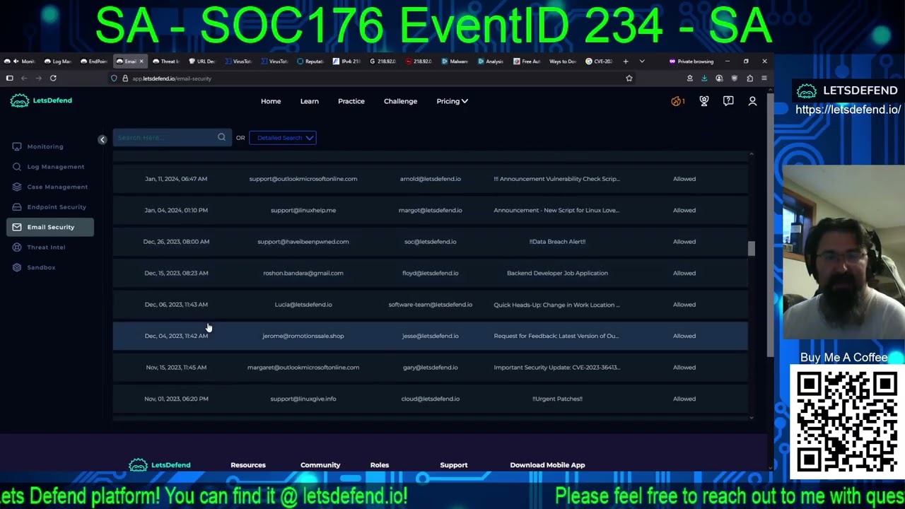 SA - SOC176-234 - RDP Brute Force Detected