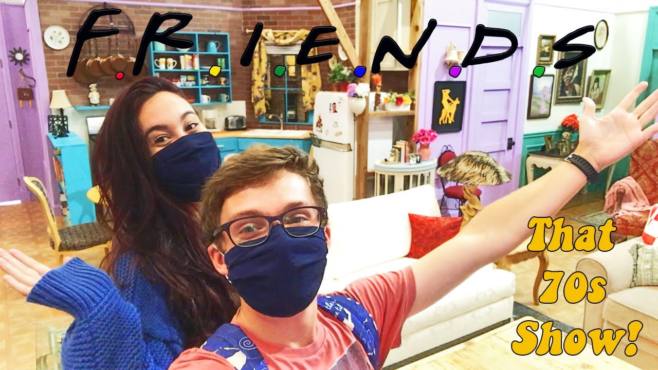 We Visited Monica's Apartment From FRIENDS | Eric's Basement From That 70's Show | Fourth Wall