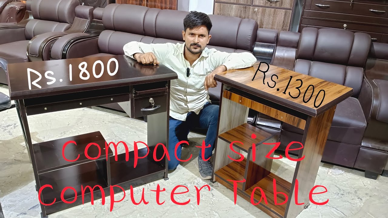 compact size computer table minimum price..