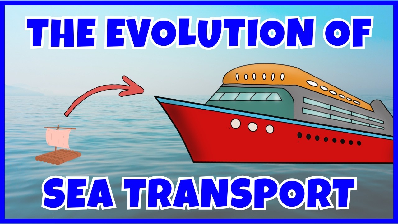 Эволюция морского транспорта 🚢 | История для детей (начальная школа)