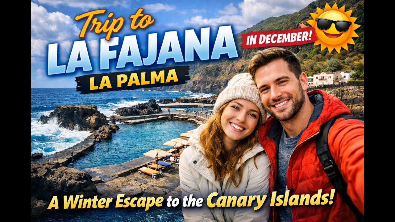 A trip to the beautiful romantic place La Fajana in the Canary Islands, in La Palma. In December
