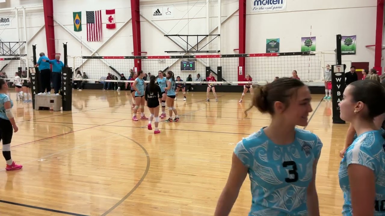 SIVA Cady 17 vs. BCVUB Wolfpack 18 Red set 1