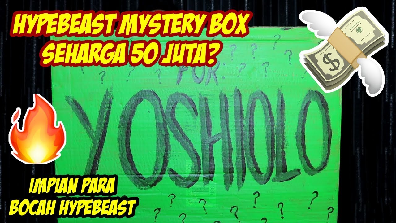 NGEBUKA HYPEBEAST MYSTERY BOX SEHARGA 50 JUTA!