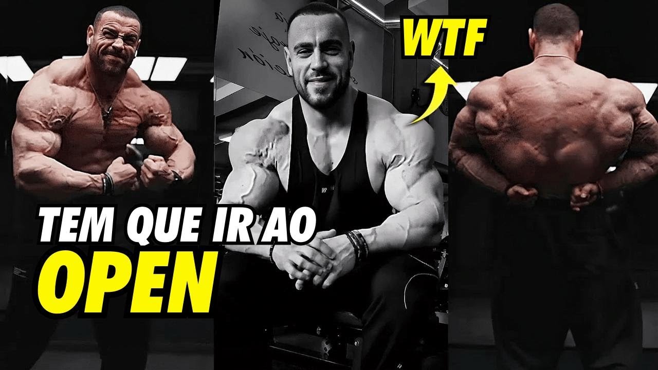 JOSEMA gigante e trincado com 113 kg: será que vai pro Culturismo OPEN?