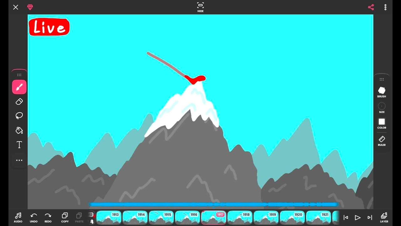 another livestream! ball animation!