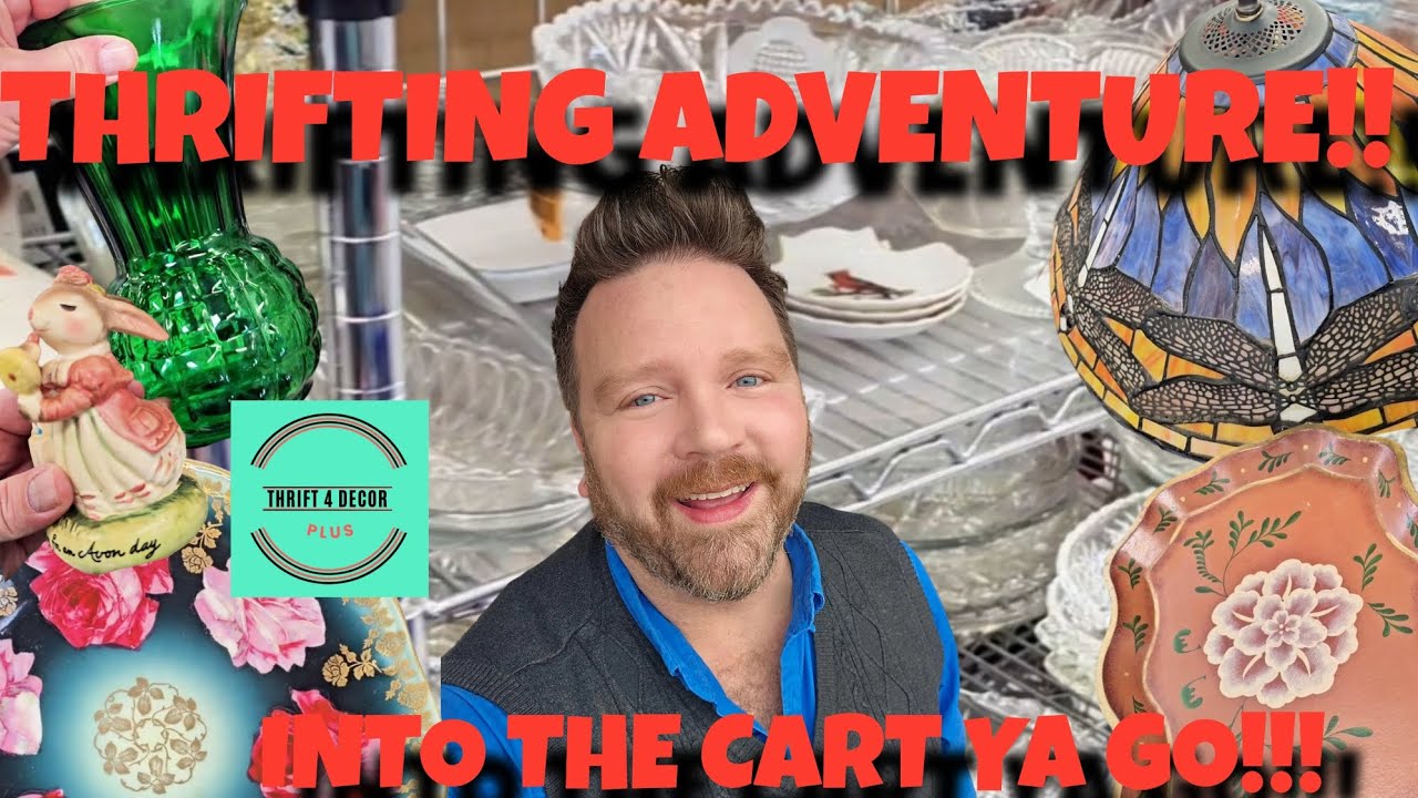 THRIFTING ADVENTURE! #shopping #thrifting #homedecor #vintage #thrift #education #decor #thrifted