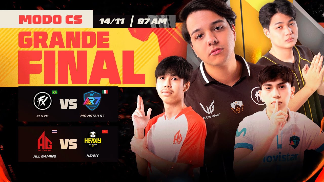 MUNDIAL DE FREE FIRE | FFWS GLOBAL FINALS 2025 | GRANDE FINAL | CONTRA SQUAD | AO VIVO #freefire